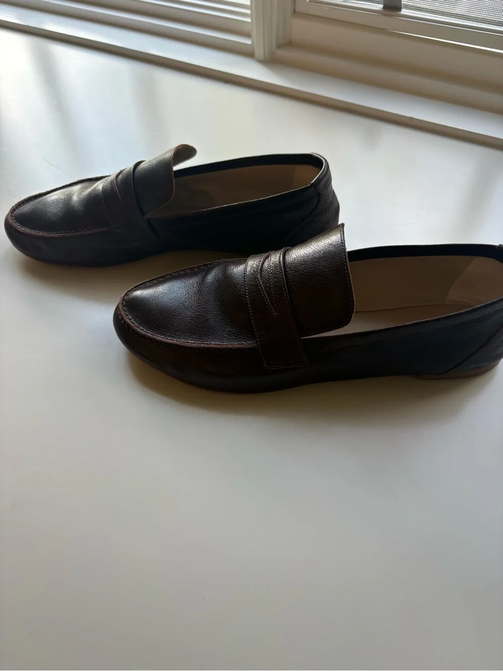 Jamie Haller Penny Loafer in Oxblood